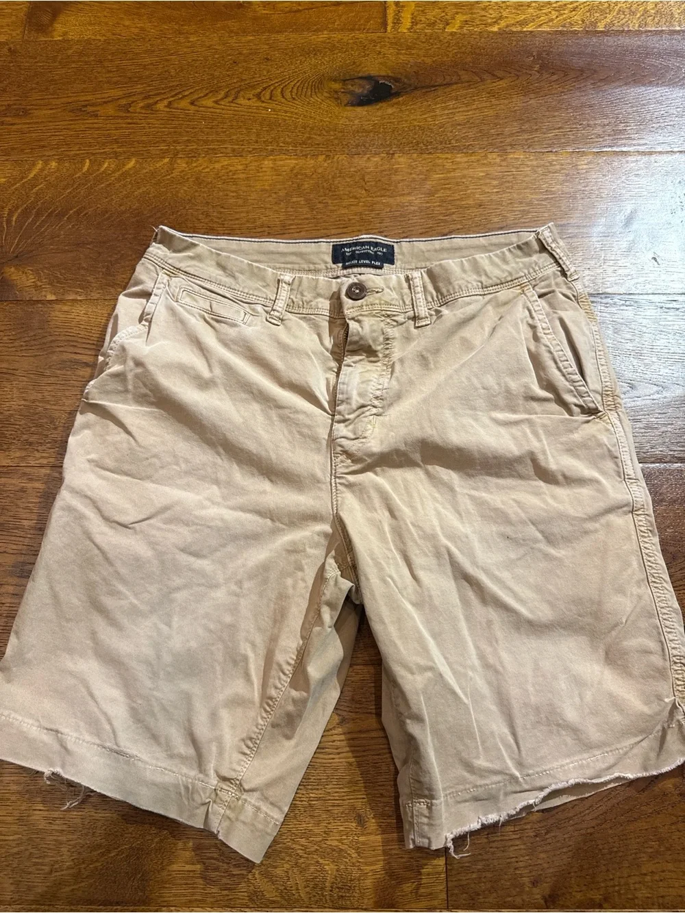 American Eagle Outfitters Tan Flat Front‎ Men’s Shorts